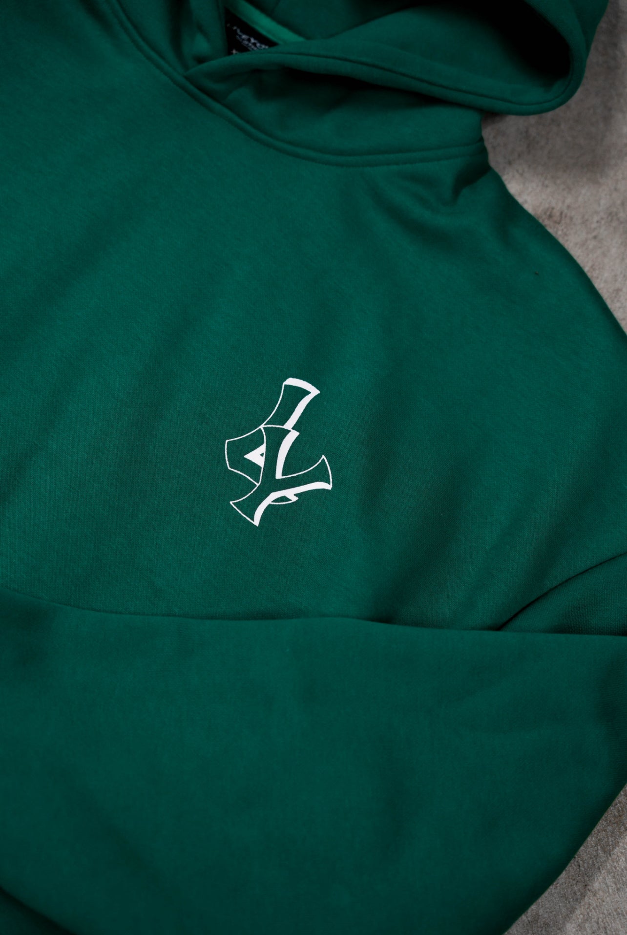 LY COMFY HOODIE - EMERALD