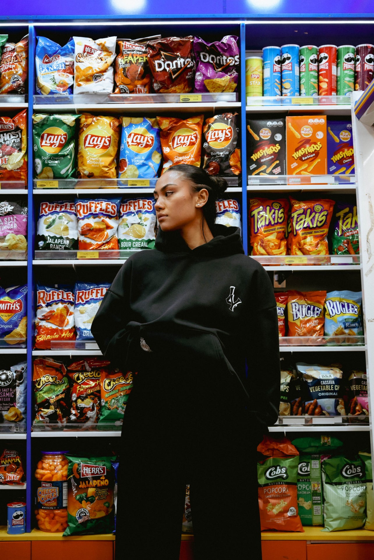 LY COMFY HOODIE -CHARCOAL
