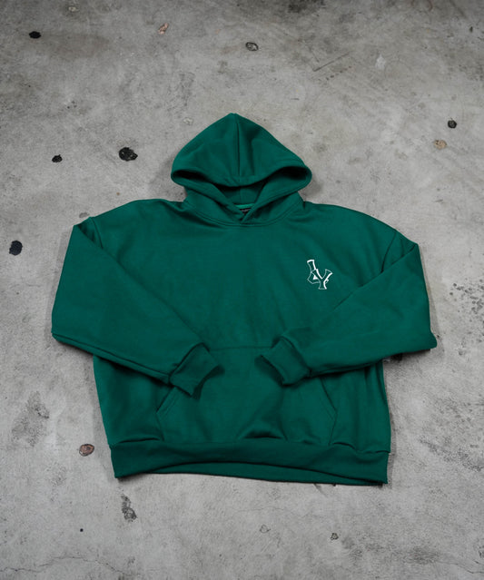 LY COMFY HOODIE - EMERALD