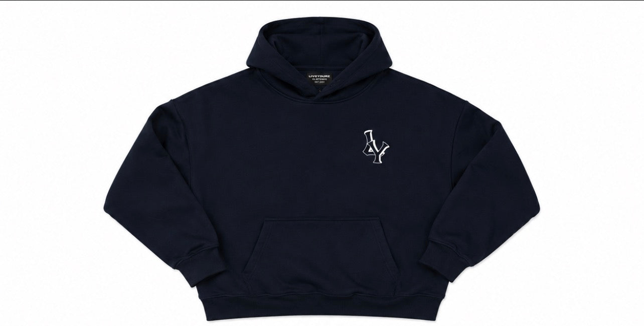 LY COMFY HOODIE -CHARCOAL