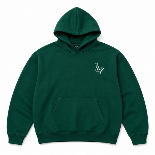 LY COMFY HOODIE - EMERALD